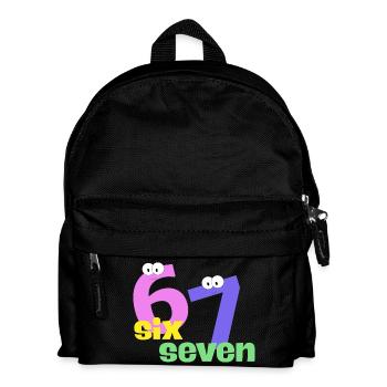 Six Seven Trend - Kids' Backpack - black - Front