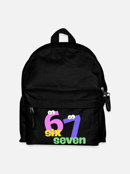 Tendance Six Seven - Sac à dos Enfant - noir