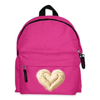 Pâte au cœur du pain Pain Pâte au levain - Sac à dos Enfant - fuchsia - Devant