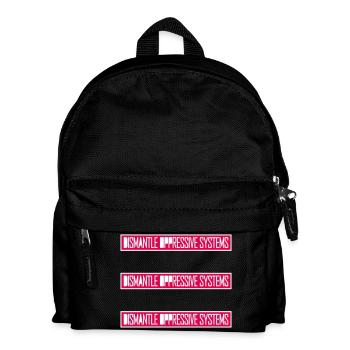 Déclaration d’activisme pour démanteler les systèmes oppressifs - Sac à dos Enfant - noir - Devant