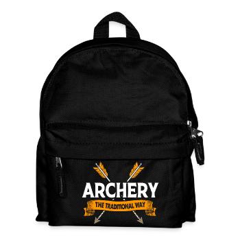 Archery Archery Archer - Kids' Backpack - black - Front