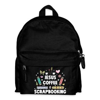 Jésus Café Scrapbooking - Sac à dos Enfant - noir - Devant