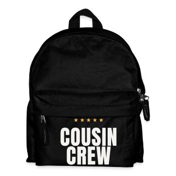 Réunion de Cousin Crew Cousins Family Matching - Sac à dos Enfant - noir - Devant