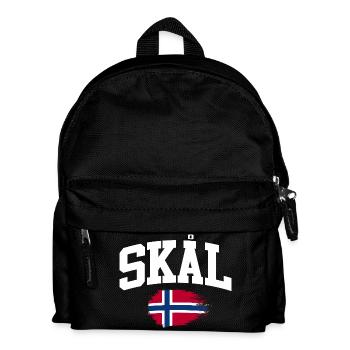 Norway Vacation Norge Fjords Travel Scandinavian - Kinder Rucksack - Schwarz - Vorne