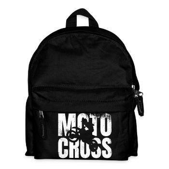 Moto Cross - Kids' Backpack - black - Front