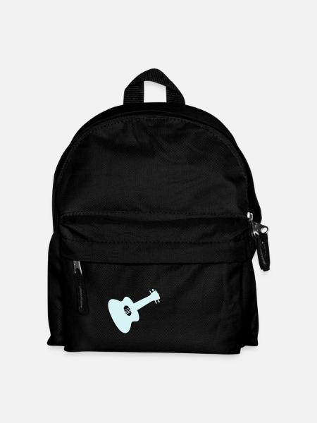 Ukulele - Kinder Rucksack - Schwarz