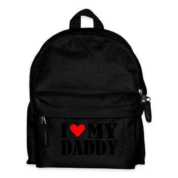 I love my daddy - Kids' Backpack - black - Front