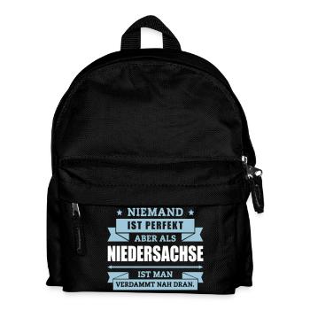 Funshirt Niedersachse - Kinder Rucksack - Schwarz - Vorne
