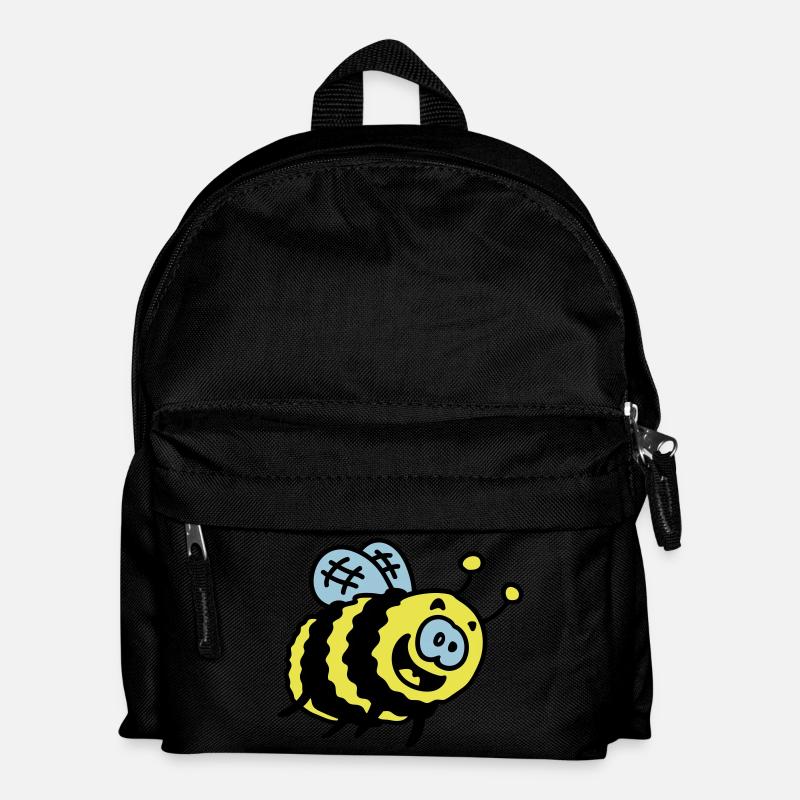 lustige Hummel 3 - Kinder Rucksack - Schwarz