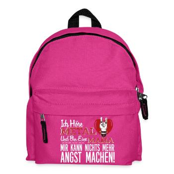 Metal Mama - Kinder Rucksack - Fuchsia - Vorne