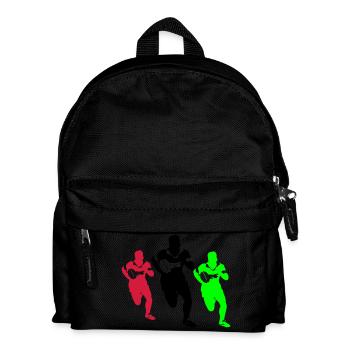 rugby, sport - Sac à dos Enfant - noir - Devant