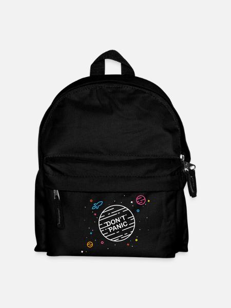 Do not panic - Kids' Backpack - black