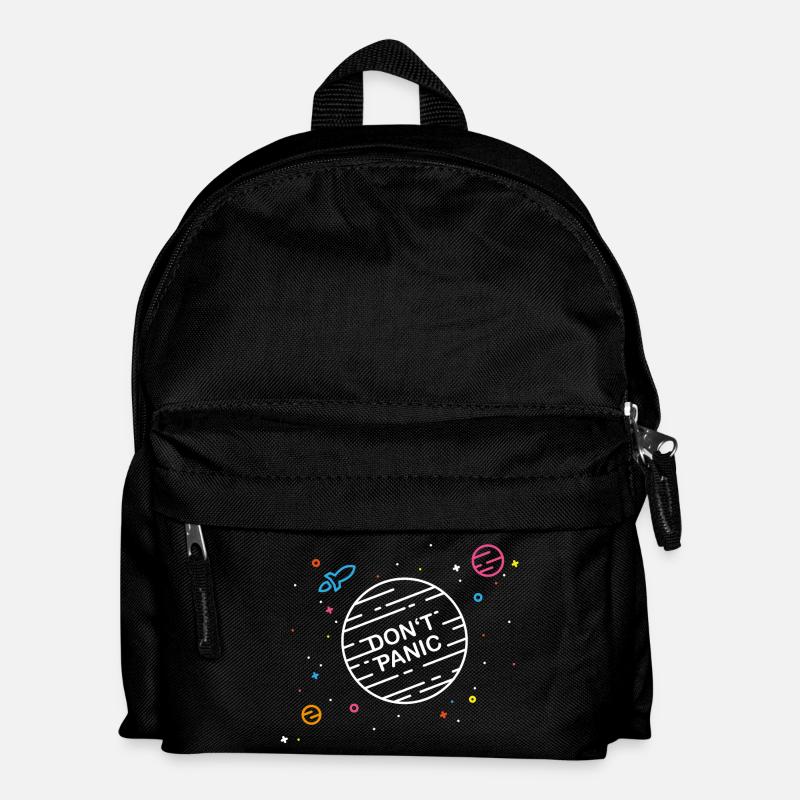 Do not panic - Kids' Backpack - black