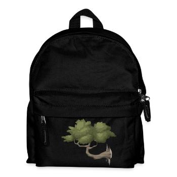 arbre - Sac à dos Enfant - noir - Devant