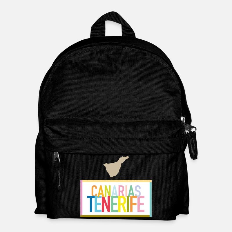 Tenerife / Tenerife - Canary Islands (Canarias - Kids' Backpack - black