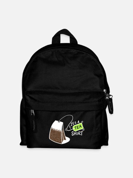 It's a tee shirt - gift - Kids' Backpack - black