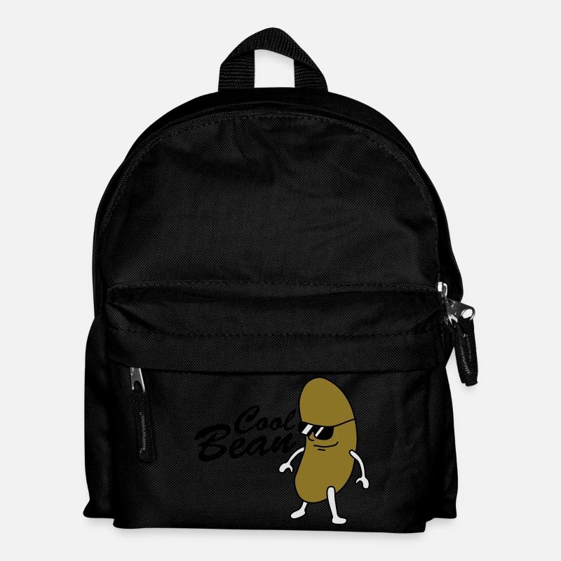 Cool Bean Boss - Kinder Rucksack - Schwarz