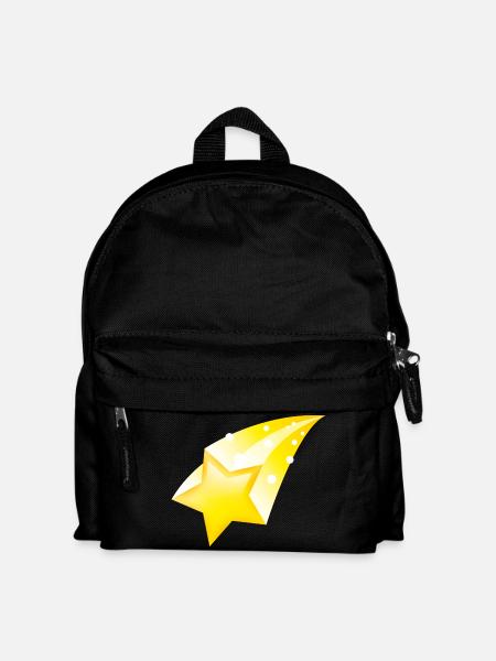 Smiley Falling Star - Kinder Rucksack - Schwarz