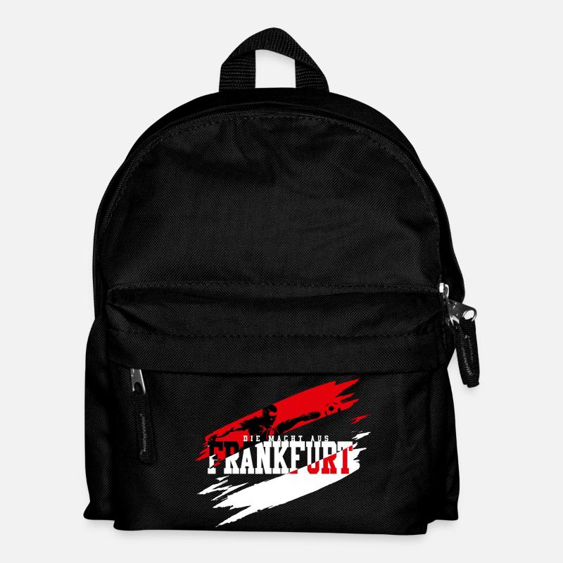 Frankfurt Fussball - Kinder Rucksack - Schwarz