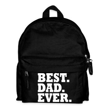 Best dad ever - Kids' Backpack - black - Front