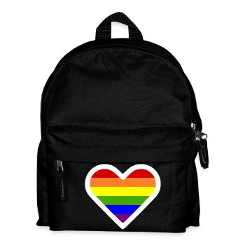 Lgbt - Kinder Rucksack - Schwarz - Vorne