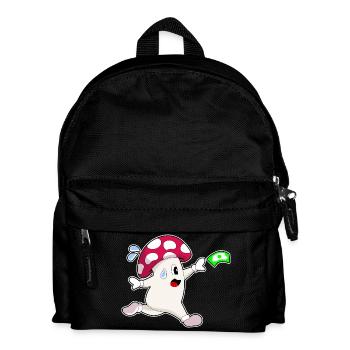 Mushroom Jogger Jogging Sport - Kids' Backpack - black - Front