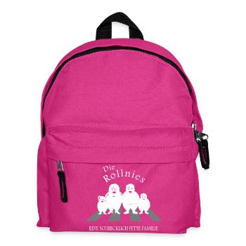 Die Rollnies - Kinder Rucksack - Fuchsia - Vorne