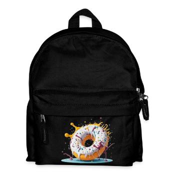 Doughnut - Kids' Backpack - black - Front