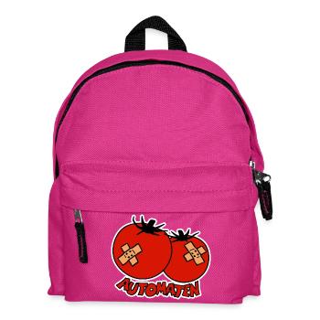 Automaten - Kinder Rucksack - Fuchsia - Vorne