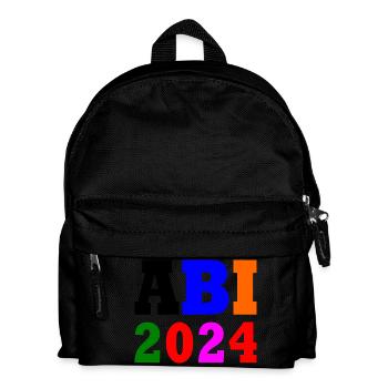 Abi 2024 - Kinder Rucksack - Schwarz - Vorne