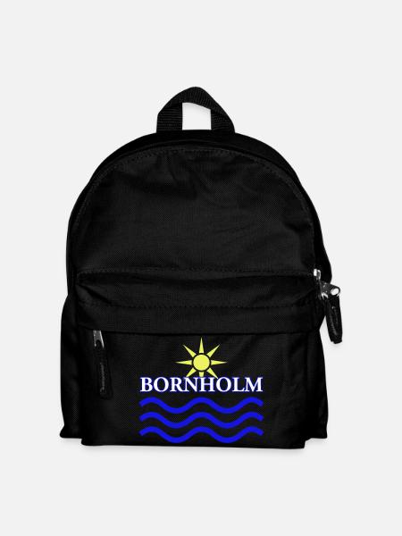BORNHOLM-Sun Water - Kids' Backpack - black