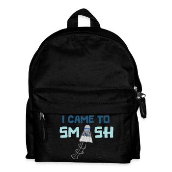 I came to smash - Kids' Backpack - black - Front