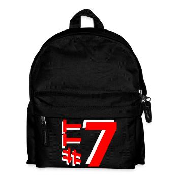 TT7-KARTON - Kinder Rucksack - Schwarz - Vorne