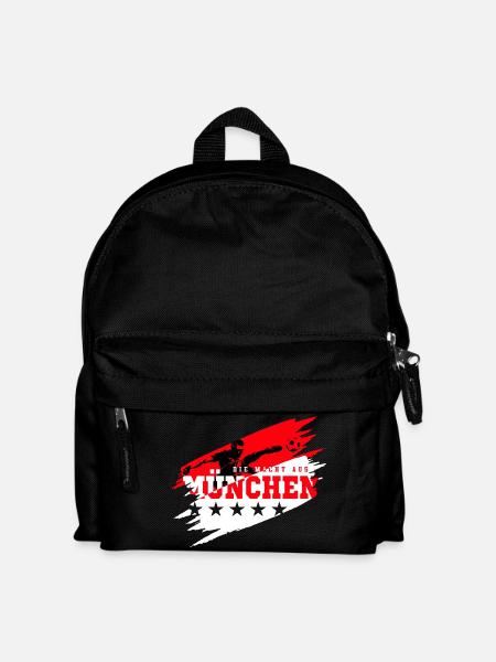 The Power of Munich Football Fan - Kids' Backpack - black