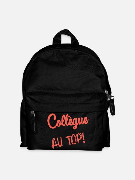 COLLEGUE. DEPART. EMPLOI. HUMOUR. MANAGER. CHEF - Sac à dos Enfant - noir