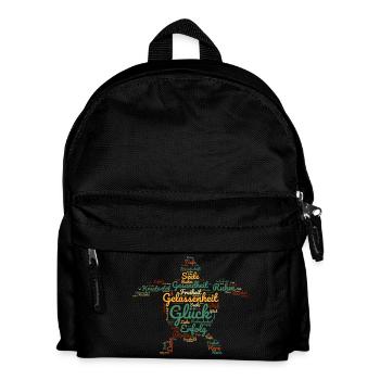 Erfolg Schildkröte Schema Firenze - Kinder Rucksack - Schwarz - Vorne