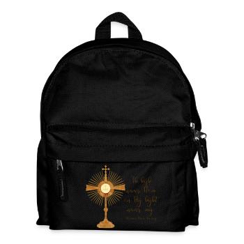 Je le regarde - Johannes-Maria Vianney - Sac à dos Enfant - noir - Devant