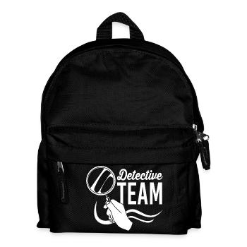 Detective - Kids' Backpack - black - Front