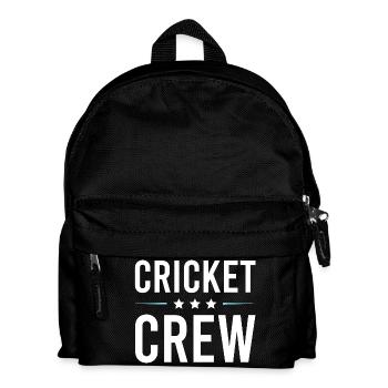 Équipe de cricket - Sac à dos Enfant - noir - Devant