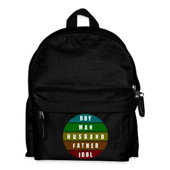 mode de vie masculin - Sac à dos Enfant - noir - Devant