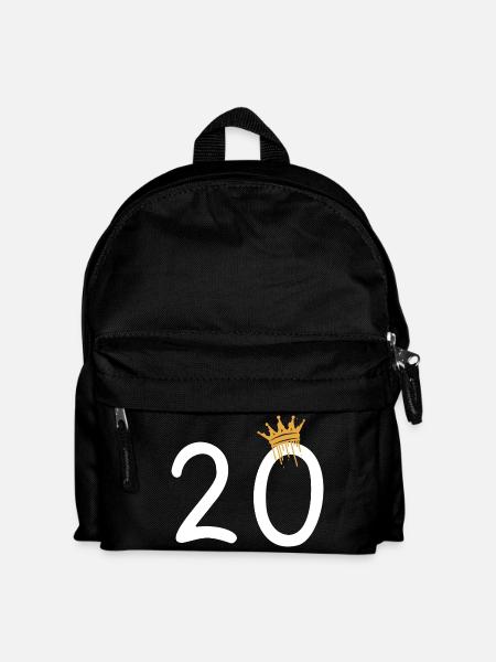 20 - Kinder Rucksack - Schwarz