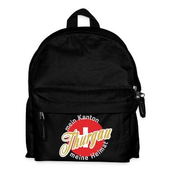 Meine Heimat Thurgau Geschenk - Kinder Rucksack - Schwarz - Vorne