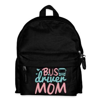 Bus Driver Mom - Kids' Backpack - black - Front