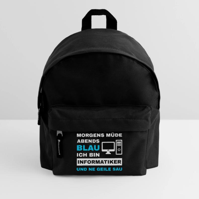 informatiker Programmierer Admin Sprüche Lustig Kinder Rucksack