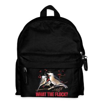 Nichoir de mésange Oiseau Ornithologue Observateur d’oiseaux - Sac à dos Enfant - noir - Devant