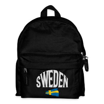 Sweden - Kids' Backpack - black - Front