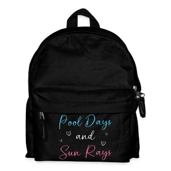 Pool Party - Kinder Rucksack - Schwarz - Vorne