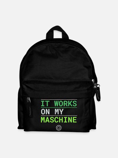 Ça marche sur ma machine - Excuse du développeur - Sac à dos Enfant - noir