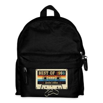 Best Of 1966 60th Birthday - Kids' Backpack - black - Front