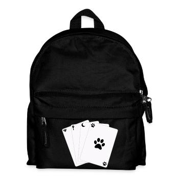 Jeu de cartes Jeu de cartes Symboles de Vie - Sac à dos Enfant - noir - Devant